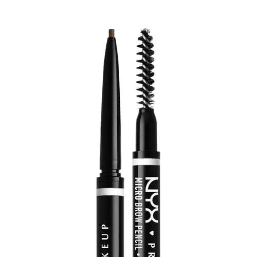 NYX PROFESSIONAL MAKEUP Micro Brow Pencil, Precise Eyebrow Pencil - Brunette