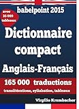 Babelpoint 2015 Dictionnaire Compact Anglaisfranais