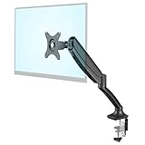 Loctek デュアル モニターアーム 2画面 ガス圧式 VESA対応 クランプ式