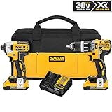 Набір DeWalt DCK287D2 20V MAX XR: ударний дриль + шурупокрут