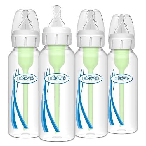 Dr. Browns Natural Flow Anti-Colic Options Plus Narrow 8oz 4-Pack
