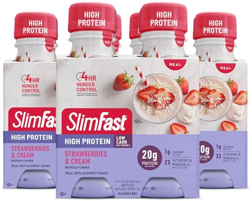 SlimFast High-Protein Meal Replacement Shake Hours of Hunger Control The SlimFast High Protein shake is a good replacement for 1 or 2 mea...