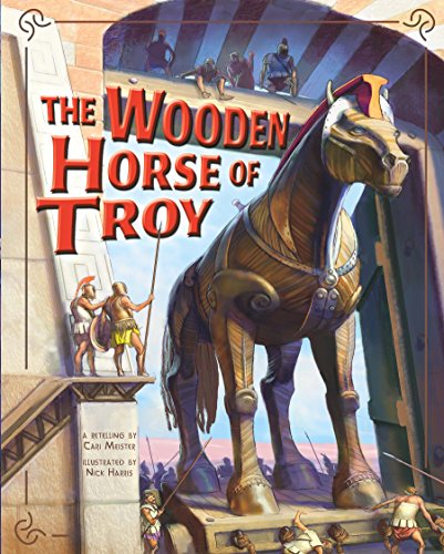 The Wooden Horse of Troy (By: Cari Meister) cover