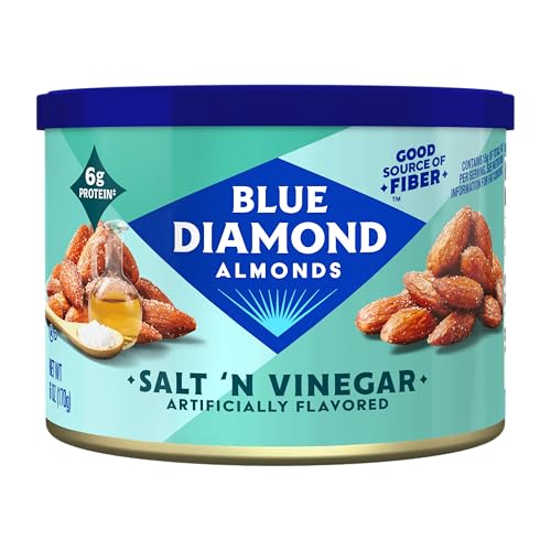 Blue Diamond Almonds, Bold Salt 'n Vinegar, 6 Ounce