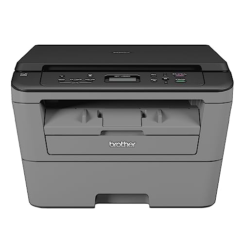 Brother DCP-L2520D Automatic Duplex Laser Printer with 30 Pages Per Minute Print Speed, Multifunction (Print Scan Copy), 2 in 1 (ID) Copy Button, LCD 