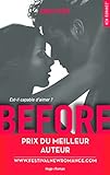 Before Saison 1   Prix Du Meilleur Auteur Festival New Romance 2016