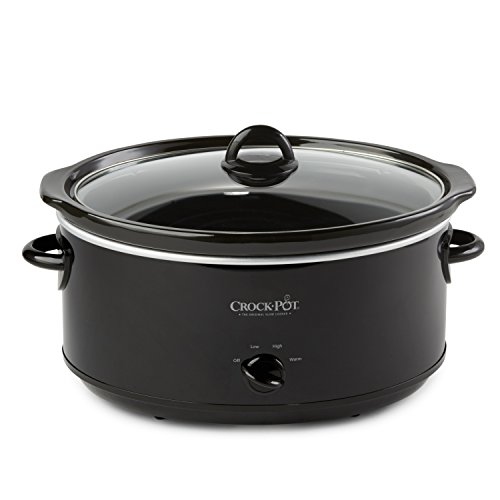 Crockpot Manual 8-Quart Slow Cooker Black