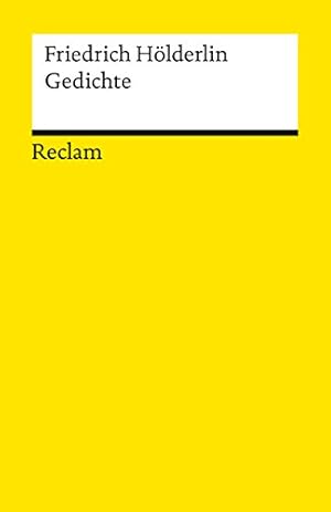 Hymnen und Gedichte Friedrich Hölderlins Friedrich Hölderlin