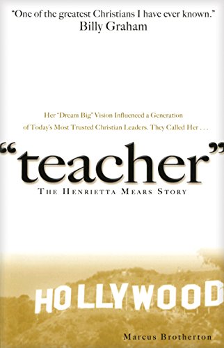 Teacher: The Henrietta Mears Story cover