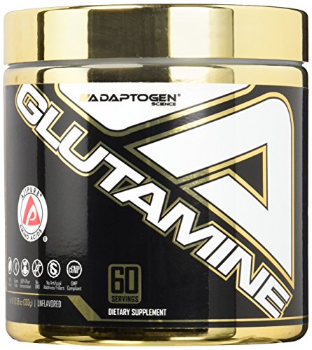 Adaptogen Science Suplemento instantâneo de glutamina, 300 gramas