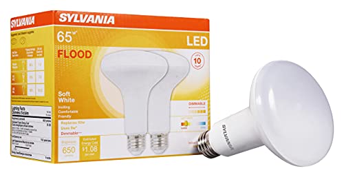 Sylvania LED Flood Br30 Light Bulb 65w Equivalent Efficient 9w 10