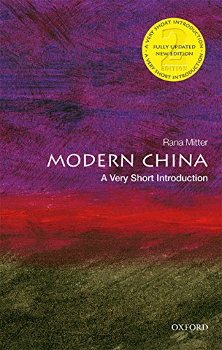 Modern China (By: Rana Mitter) cover