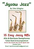 Jigsaw Jazz For Alto Baritone Saxophone English Edition