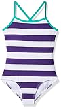 Kanu Surf Girls' Little Layla One Piece Swimsuit, Purple, 6