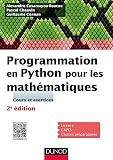 Programmation En Python Pour Les Mathmatiques 2e D Sciences Sup