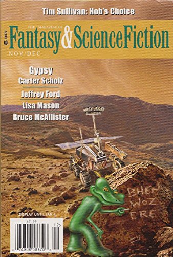 The Magazine of Fantasy & Science Fiction November/December 2015 cover