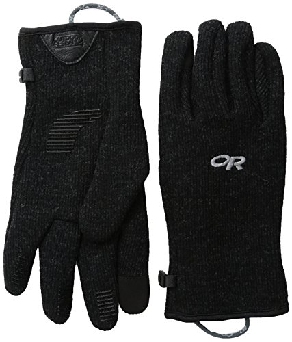 Outdoor Research Men's Flurry Sensor Gloves, Black, L