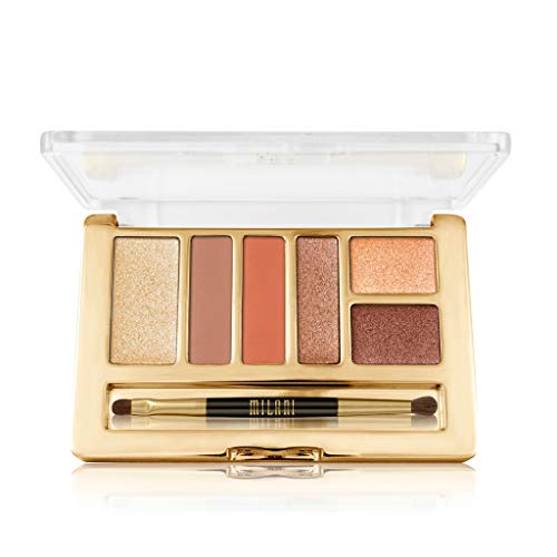 Milani Everyday Eyes Eyeshadow Palette - Earthy Elements (0.21 Ounce) 6 Cruelty-Free Matte or Metallic Eyeshadow Colors to Contour & Highlight