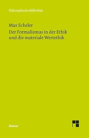 Ressentiment und Moral Max Scheler