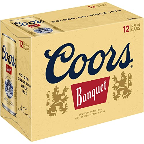 Coors Banquet 12Pk Cans, 12 Fz