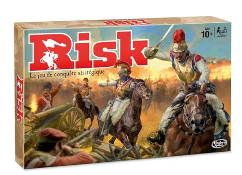 Risk Board Game, Strategy Games for 2-5 Players, Strategy Board Games for Teens, Adults, and Family, War Games, Ages 10 and Up