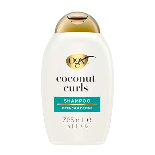 OGX Quenching + Coconut Curls Shampoo Trusted Brand A natural formula ideal for hydrating all hair