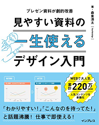 Amazonで森重湧太の一生使える見やすい資料のデザイン入門。アマゾンならポイント還元本が多数。一度購入いただいた電子書籍は、KindleおよびFire端末、スマートフォンやタブレットなど、様々な端末でもお楽しみいただけます。