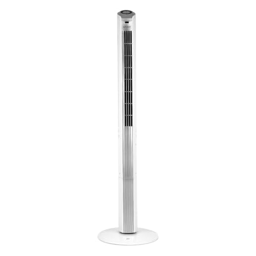 Ventilador Torre Spirit Maxximos Elegant TS1200 Branco Prata 220V