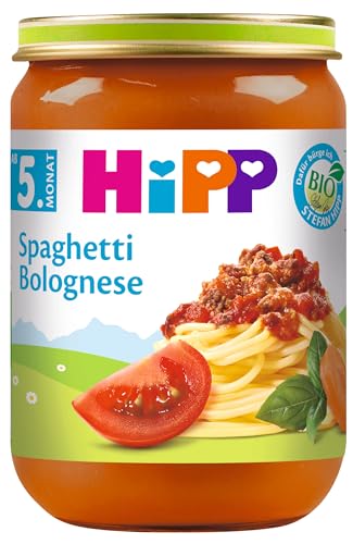 (-35%) Hipp Spaghetti Bolognese, 6er Pack (6 x 190 g) - Bio