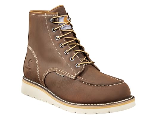 Carhartt Footwear CMW6095 6-Inch Waterproof Wedge Boot - 10 M - Dark Brown