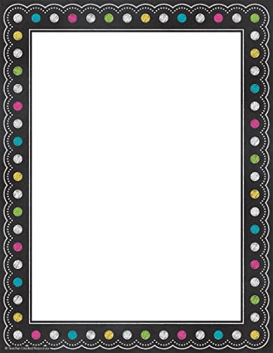 Teacher Created Resources Chal...Bright's Computer Paper (5837