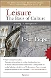 Leisure The Basis Of Culture English Edition