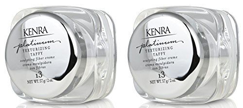 Kenra Platinum Texturizing Taffy 13 | Styling Fiber Crème | Medium Hold |Defines, Details, & Smooths Styles |Superior Control for Sculpting Short & Long Hairstyles |All Hair Types | 2 fl. Oz (2-Pack)