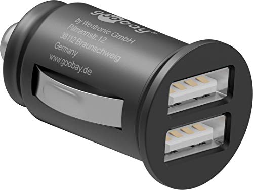 ⚡ BLITZDEAL (-68%) USB Auto-Ladegerät 12 W, 2-Port, 2,4 A, 12/24 V, Zigarettenanzünder, Dual