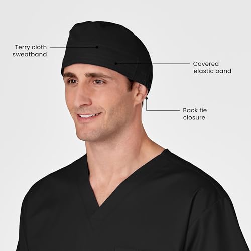 Wink WonderWORK Scrubs for Unisex Tie Back Scrub Cap