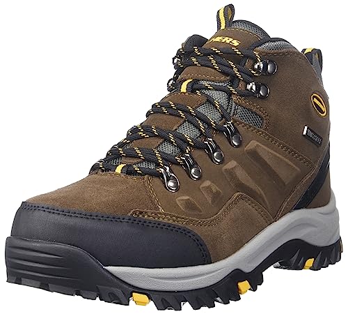 Skechers Men's Relment Pelmo Hiking Boot Comfortable & Relaxed This pair of hiking boots delivers