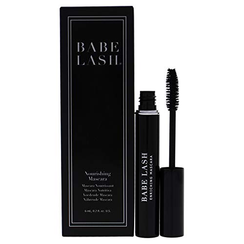 Babe Original Enriching Mascara - Smudge Proof, Long Lasting No Clump Formula, Buildable Volume, Water Resistant, Dramatic Black