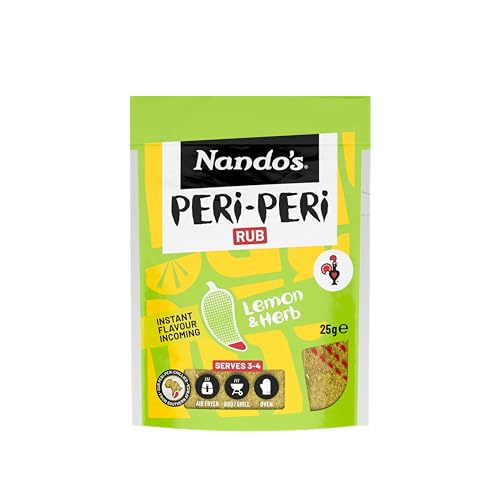 Nando's Peri Peri Lemon & Herb Seasoning Rub 25g