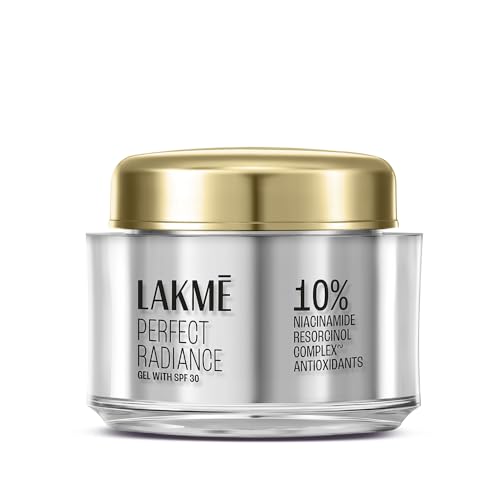 Lakme Perfect Radiance Pigmentation Treatment Gel with SPF 30 PA++ with 10% Niacinamide Resorcinol Complex & Antioxidants, 50g