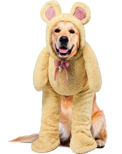 Rubies Walking Teddy Bear Pet Costume for Dogs or Cats, Large