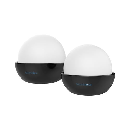 Humidifiers, Set of 2 Stone Decorative Ceramic Natural Water Humidifier, Non-Electric Battery Free for Bedrooms, Great for Babies by Blue...