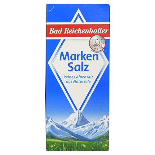 (-38%) Bad Reichenhaller Marken Salz Reines Alpensalz aus Natursole, 500 g