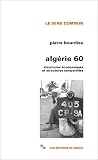Algrie 60 Structures Conomiques Et Structures Temporelles Le Sens Commun