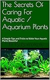 The Secrets Of Caring For Aquaticaquarium Plants 4 Simple Tips And Tricks To Make Your Aquatic Plants Beautiful English Edition