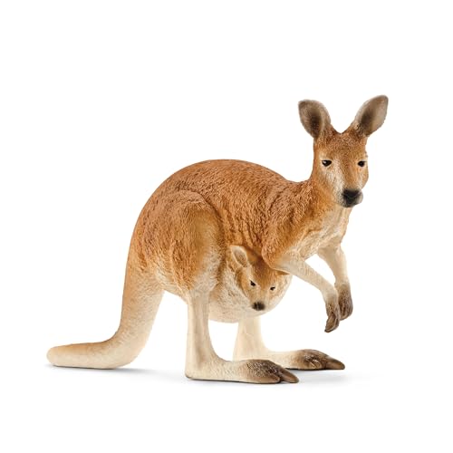 Schleich Wild Life Kangaroo Animal Figurine Detailed Wild Animal