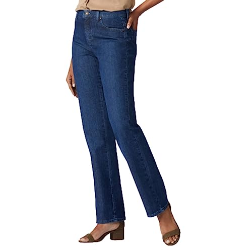 Relaxed Fit Straight Leg Jean, Meridian, 12 Short