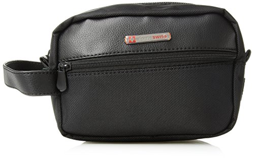 Alpine Swiss Hudson Travel Toiletry Bag Shaving Dopp Kit