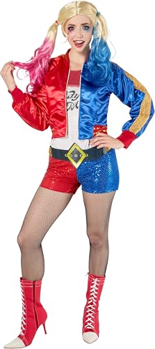 DC Villains Suicide Squad: Harley Quinn Costume for Adults by Rubies, Women's Medium