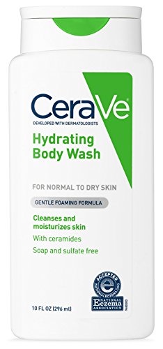 CeraVe Moisturizing Body Wash Fragrance Free 10 oz