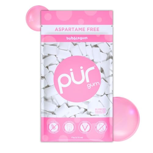 PUR Gum Aspartame Free Bubblegum (55 ct)